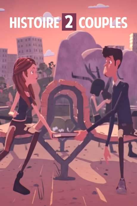    A young and hyper man falls in love with a girl addicted to her phone.  